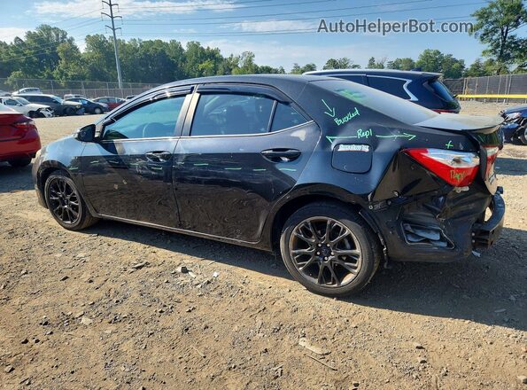 2T1BURHEXGC526122 2016 TOYOTA COROLLA Black Rear left