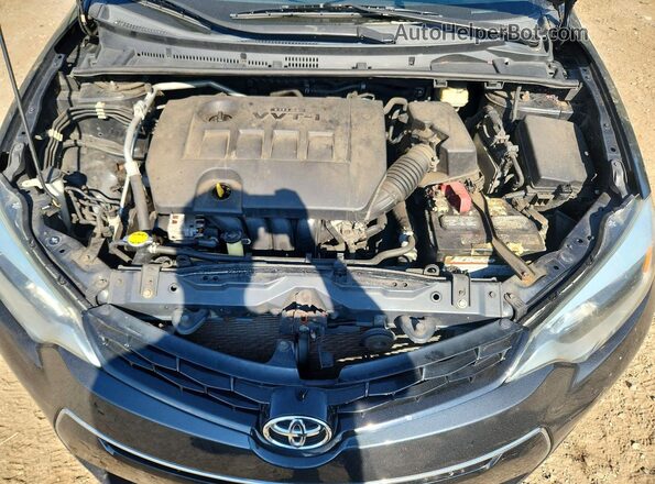 2T1BURHEXGC526122 2016 TOYOTA COROLLA Black Rear interior view