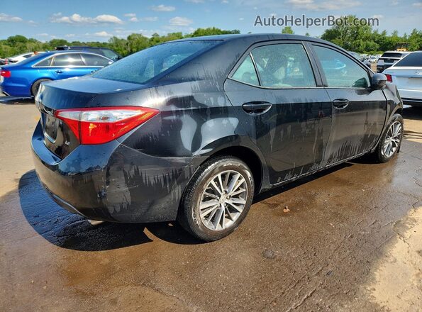 2T1BURHEXGC539890 2016 TOYOTA COROLLA Black Tył prawy