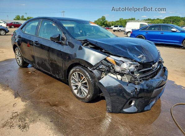 2T1BURHEXGC539890 2016 TOYOTA COROLLA Black Przód prawy