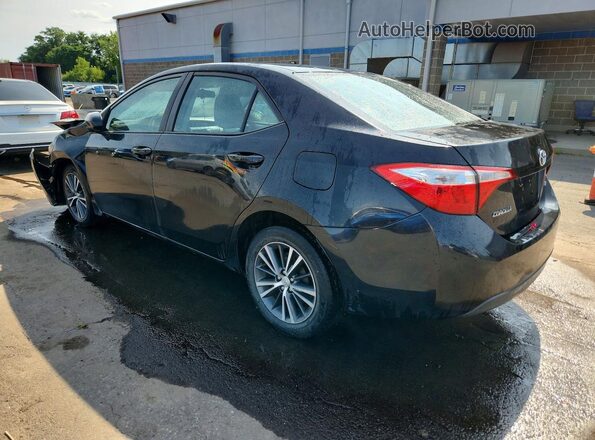 2T1BURHEXGC539890 2016 TOYOTA COROLLA Black Tył lewy