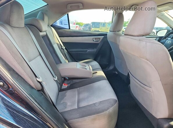 2T1BURHEXHC832478 2017 TOYOTA COROLLA Синий Вид задних сидений