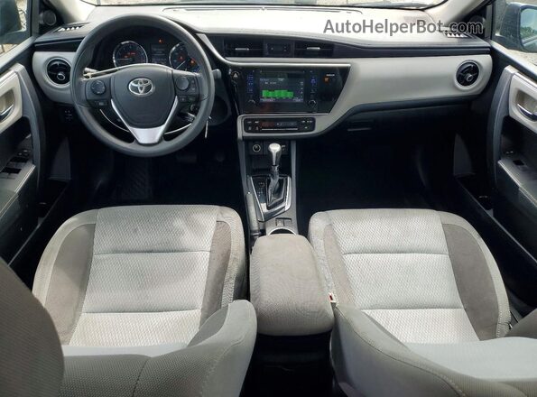 2T1BURHEXHC875086 2017 TOYOTA COROLLA Black Vista del salpicadero