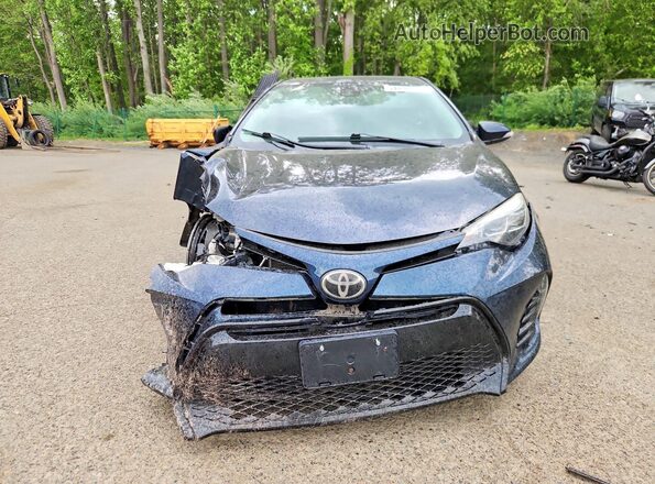 2T1BURHEXHC954807 2017 TOYOTA COROLLA Blue Դիմացի տեսք