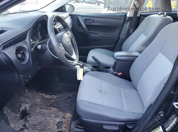 2T1BURHEXJC021169 2018 TOYOTA COROLLA Black Front interior view