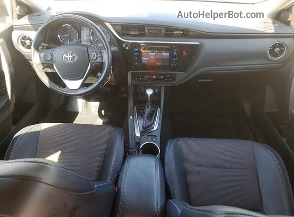 2T1BURHEXJC972682 2018 TOYOTA COROLLA Blue Vista del salpicadero