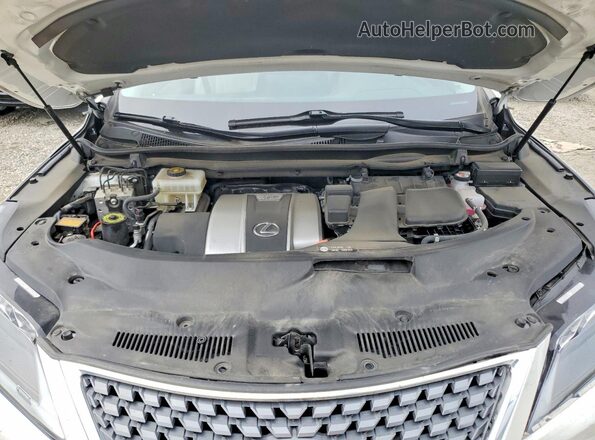 2T2AGMDAXLC047018 2020 LEXUS RX White ძრავის განყოფილების ხედი