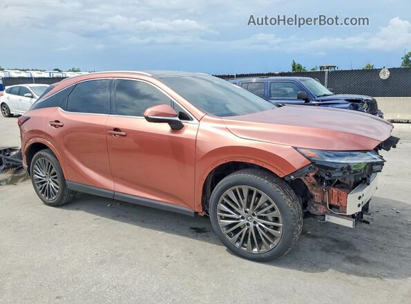 2T2BAMBA3RC023063 2024 LEXUS RX Brown Front right