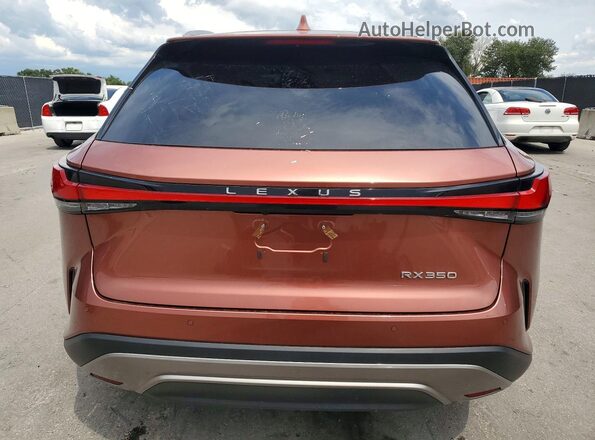 2T2BAMBA3RC023063 2024 LEXUS RX Brown Rear view