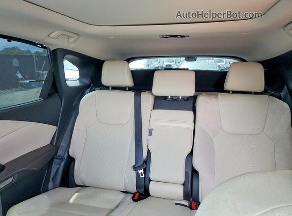 2T2BAMBA3RC023063 2024 LEXUS RX Brown Rear seats view