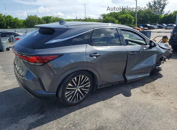 2T2BAMBAXRC031290 2024 LEXUS RX Gray Rear right