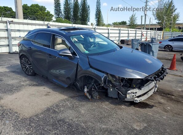 2T2BAMBAXRC031290 2024 LEXUS RX Gray Front right
