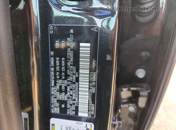 2T2BAMCA5SC094088 2025 LEXUS RX Black Vista del compartimento del motor