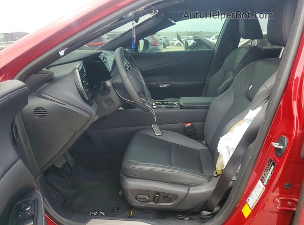 2T2BBMCA0TC111538 2026 LEXUS RX Red Widok wnętrza z przodu