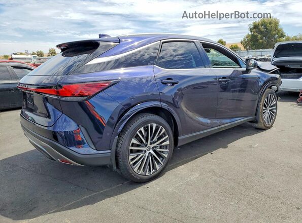 2T2BBMCA5SC074050 2025 LEXUS RX Blue უკანა მარჯვენა