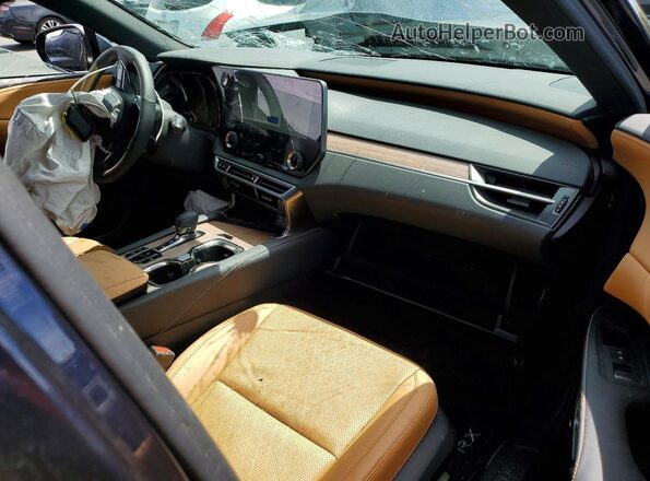 2T2BBMCA5SC074050 2025 LEXUS RX Blue წინა პანელის ხედი
