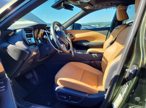 2T2BBMCA7SC072574 2025 LEXUS RX Green Front interior view