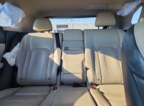2T2BGMCA2JC026098 2018 LEXUS RX Gray Вид задніх сидінь