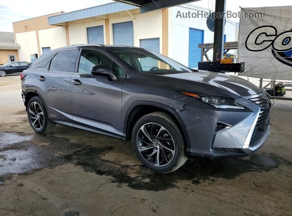 2T2BGMCA2KC042593 2019 LEXUS RX Gray Delantero derecho