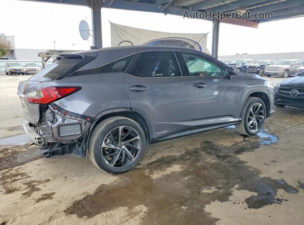 2T2BGMCA2KC042593 2019 LEXUS RX Gray Trasero derecho