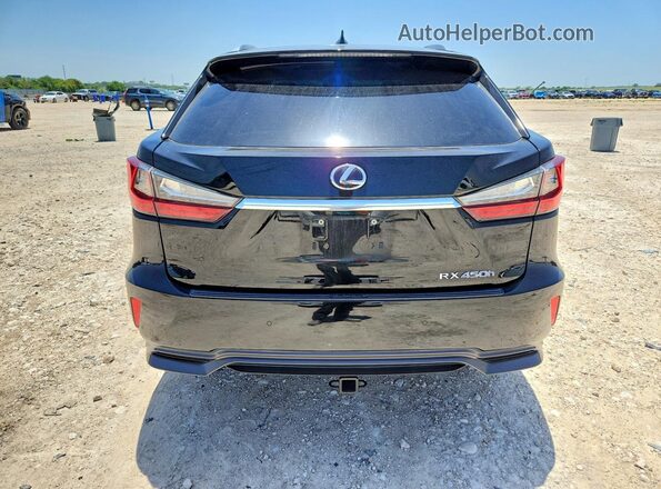 2T2BGMCA3KC041338 2019 LEXUS RX Black Вид ззаду