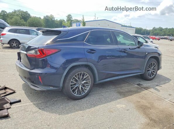 2T2BGMCA4JC023722 2018 LEXUS RX Черный Задняя правая четверть