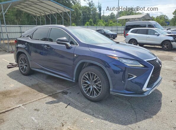 2T2BGMCA4JC023722 2018 LEXUS RX Черный Передняя правая четверть