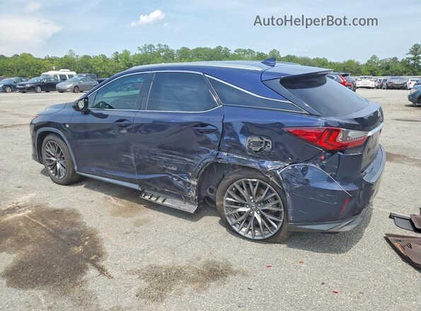 2T2BGMCA4JC023722 2018 LEXUS RX Черный Задняя левая четверть