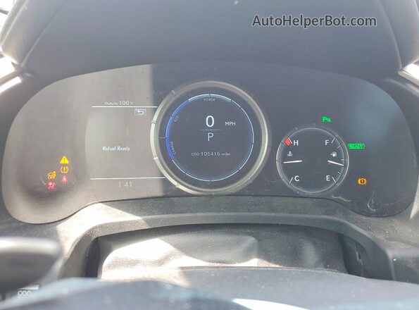2T2BGMCA4JC023722 2018 LEXUS RX Черный Вид щитка приборов