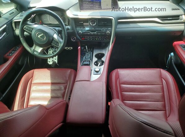2T2BGMCA4JC023722 2018 LEXUS RX Черный Вид панели приборов