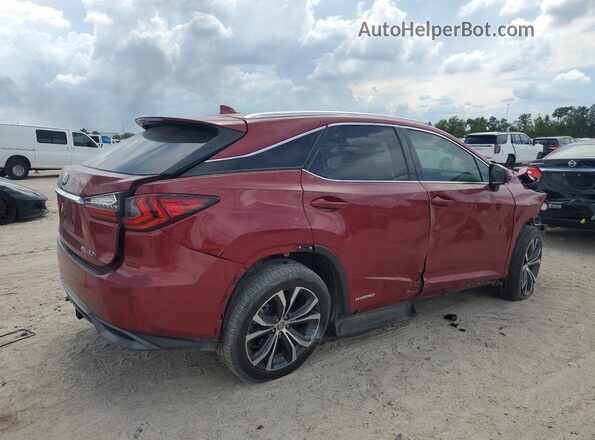 2T2BGMCA6GC008258 2016 LEXUS RX Red Задня права чверть