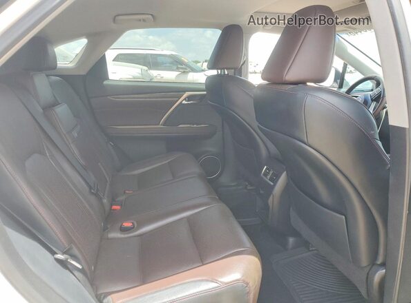 2T2BZMCA2HC070705 2017 LEXUS RX White Rear interior view