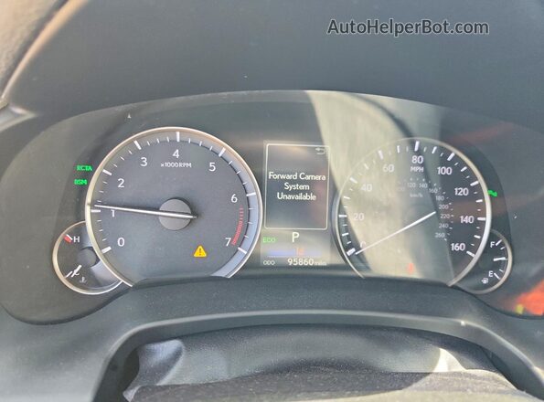 2T2BZMCA2HC070705 2017 LEXUS RX White Instrument cluster view