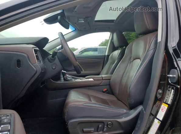 2T2BZMCA3GC016067 2016 LEXUS RX Black Widok wnętrza z przodu