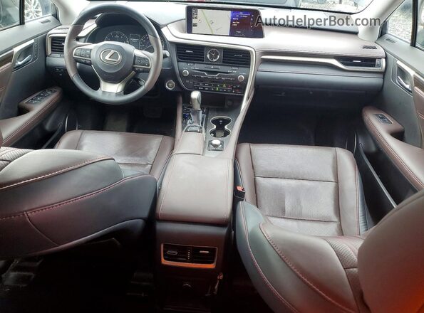 2T2BZMCA3GC016067 2016 LEXUS RX Black Widok deski rozdzielczej