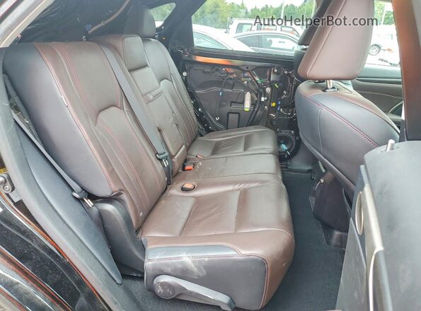 2T2BZMCA3GC016067 2016 LEXUS RX Black Widok wnętrza z tyłu