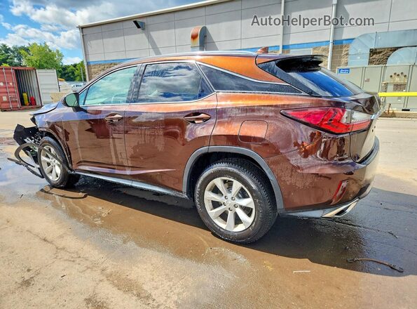 2T2BZMCA3GC016795 2016 LEXUS RX Brown Задня ліва чверть