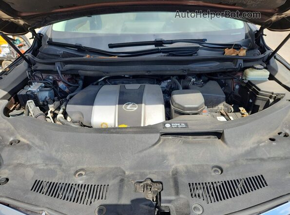 2T2BZMCA3GC016795 2016 LEXUS RX Brown Вид підкапотного простору