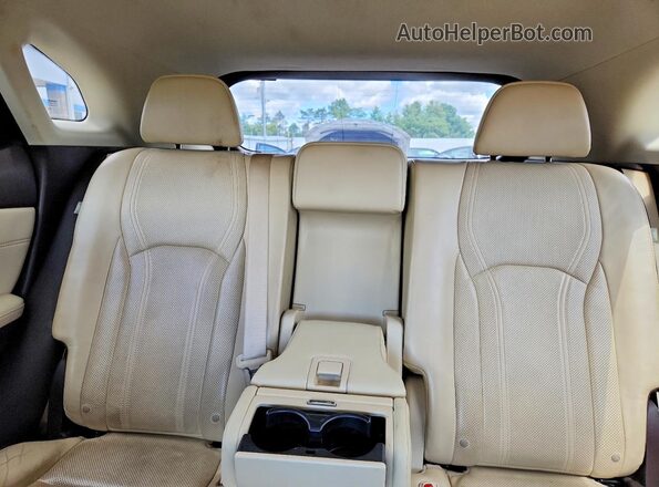 2T2BZMCA3GC016795 2016 LEXUS RX Brown Вид задніх сидінь