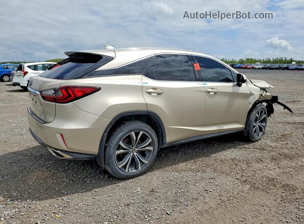 2T2BZMCA5JC158508 2018 LEXUS RX Cream Trasero derecho