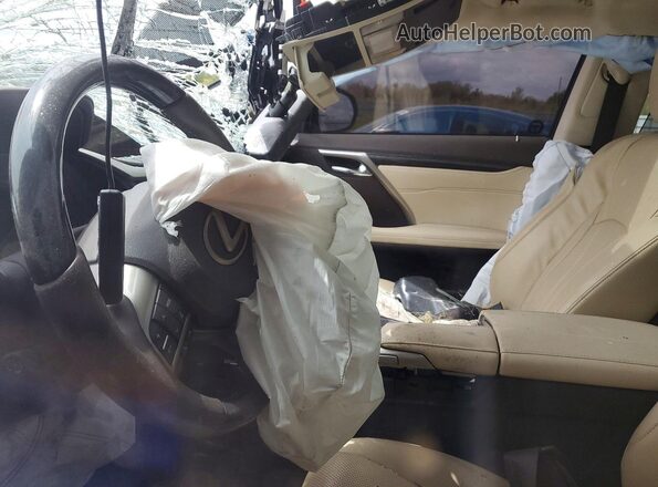 2T2BZMCA5JC158508 2018 LEXUS RX Cream Vista interior delantera