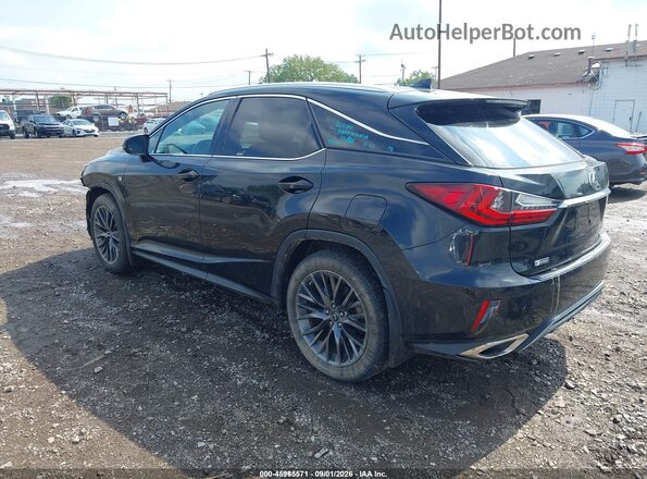 2T2BZMCA6HC069797 2017 LEXUS RX 350 Black Задня ліва чверть