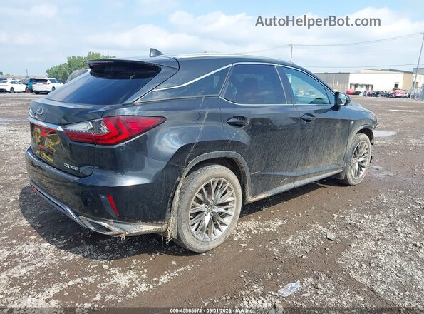 2T2BZMCA6HC069797 2017 LEXUS RX 350 Black Задня права чверть