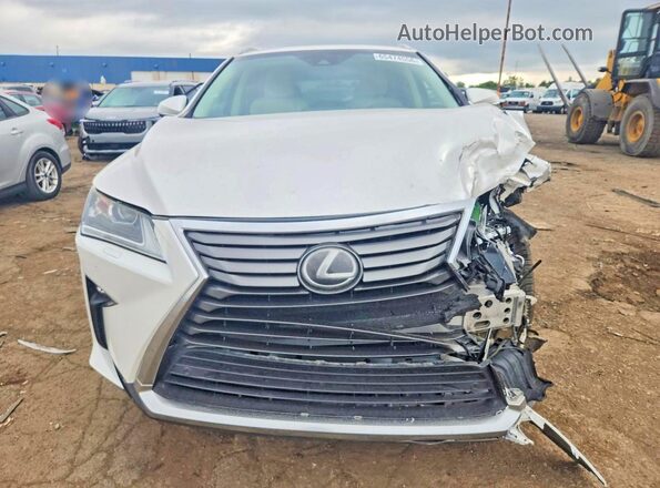 2T2BZMCA6HC129853 2017 LEXUS RX White Вид спереду