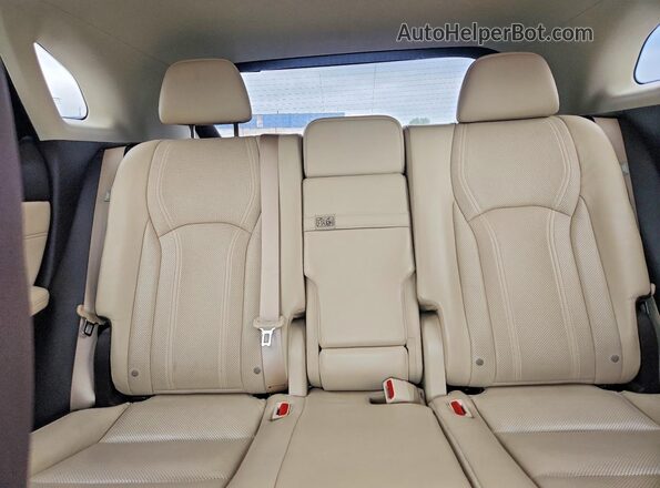 2T2BZMCA6HC129853 2017 LEXUS RX White Вид задніх сидінь