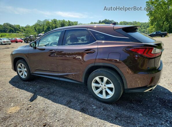 2T2BZMCA7GC051789 2016 LEXUS RX Brown Հետևի ձախ