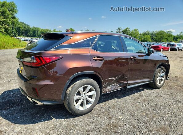 2T2BZMCA7GC051789 2016 LEXUS RX Brown Հետևի աջ