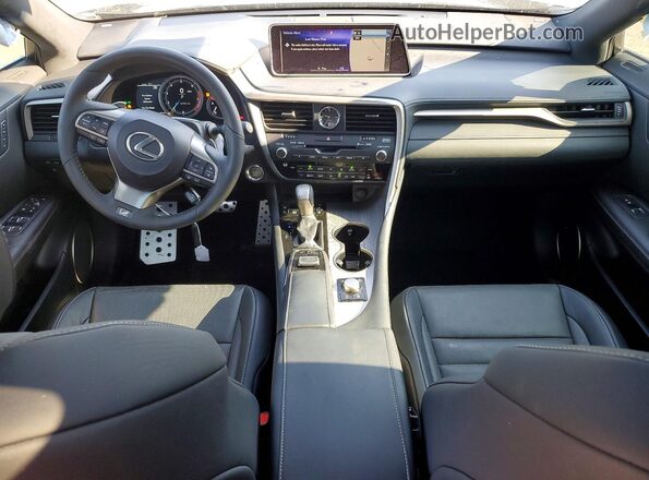 2T2BZMCA9GC046920 2016 LEXUS RX Black Вид панелі приладів
