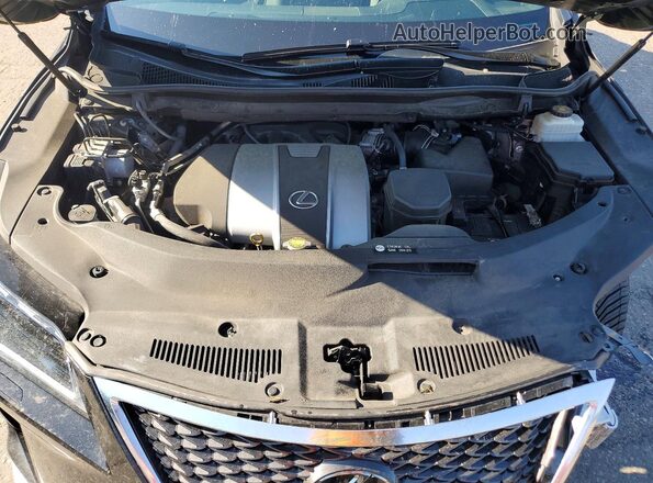 2T2BZMCA9GC046920 2016 LEXUS RX Black Вид підкапотного простору