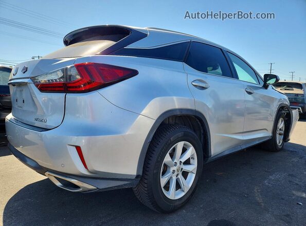 2T2BZMCA9HC054498 2017 LEXUS RX Серебряный Задняя правая четверть